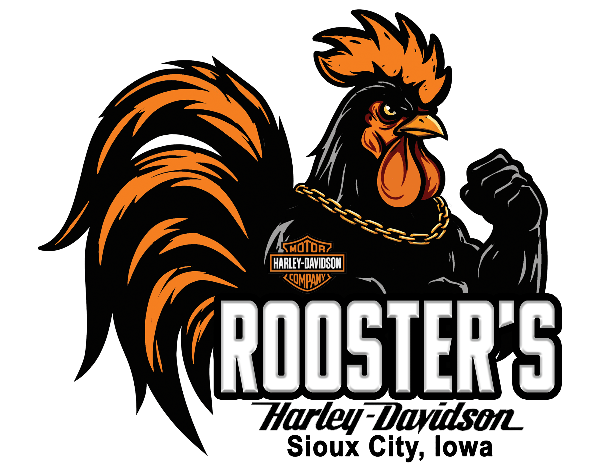 Official Roosters Logo - 2025 With Location - Bold Letters